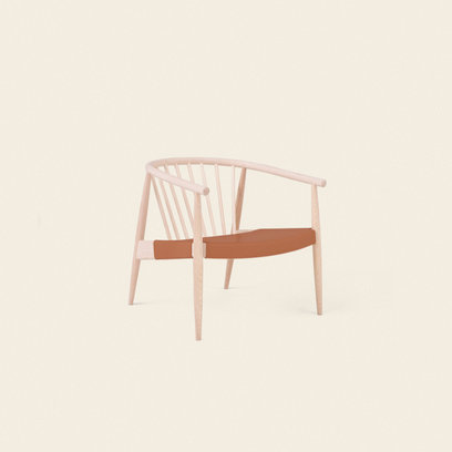 Reprise Chair with Hide Seat